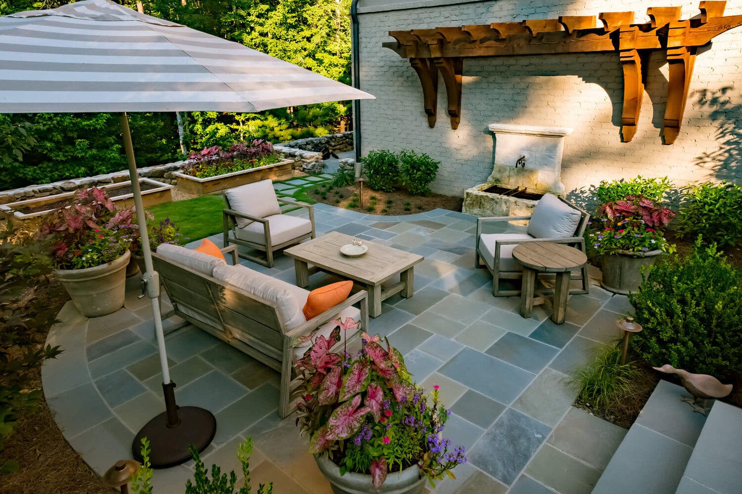 From Ordinary to Elegant: A Roswell Courtyard Brought To Life image